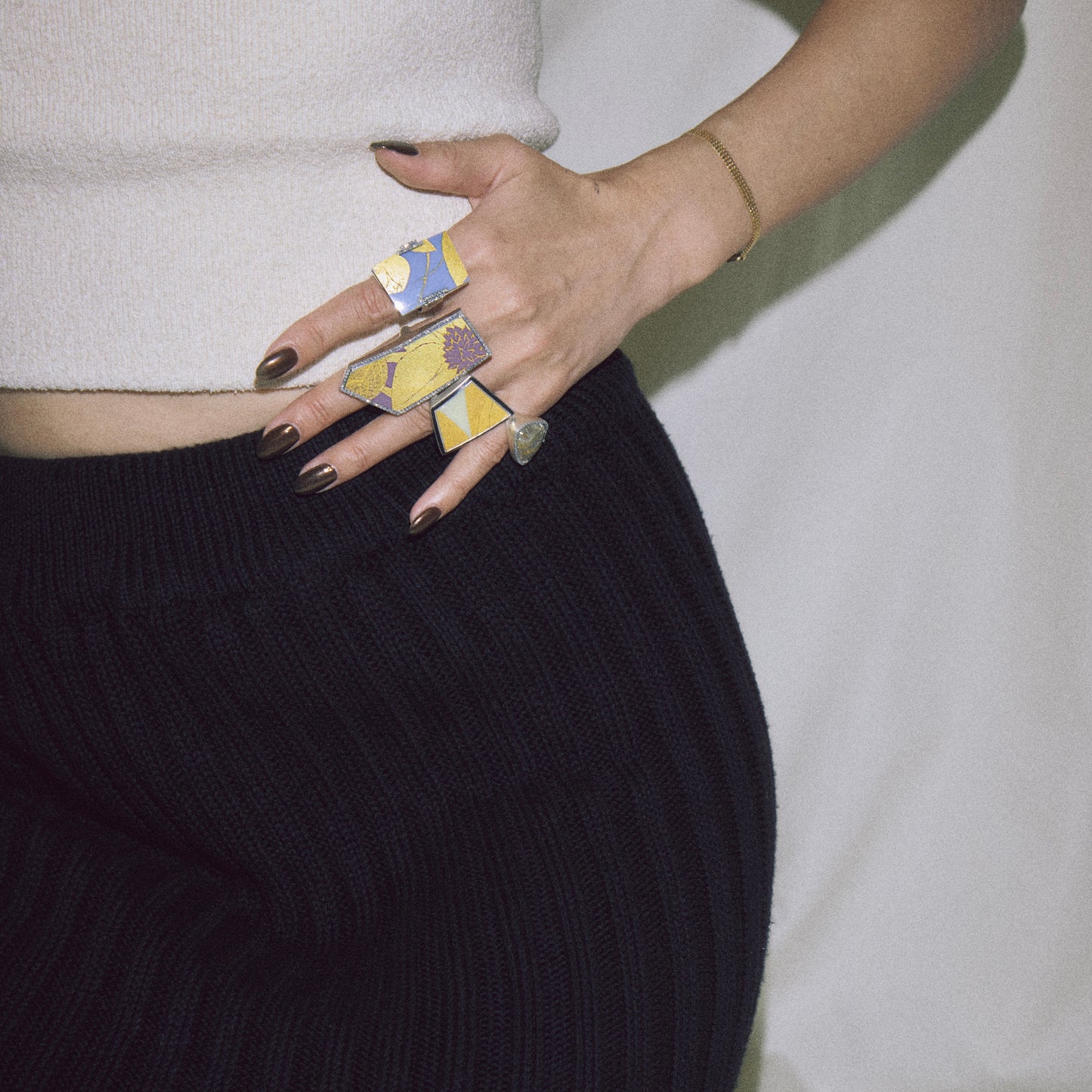 2564 Rutilated Quartz | One of Kind Canan Ring
