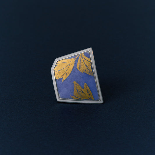 2820 Kutani porcelain 錦山窯 | One of a kind Mibu White Ring