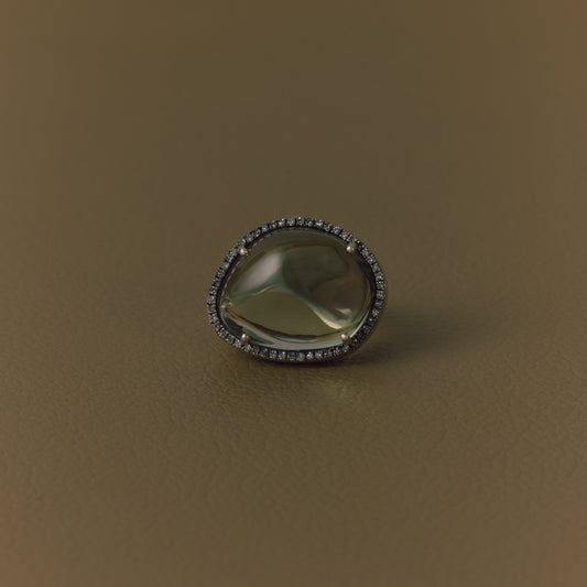 2881 Green Amethyst | One of Kind Canan Ring