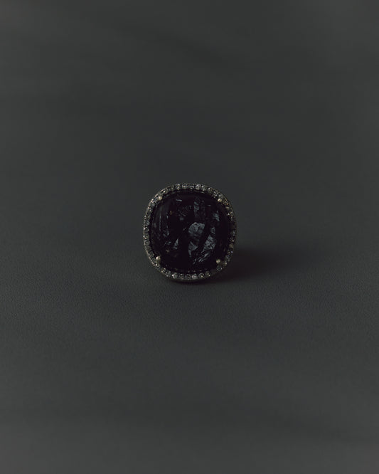 2921 Black Tourmaline | One of Kind Canan Ring