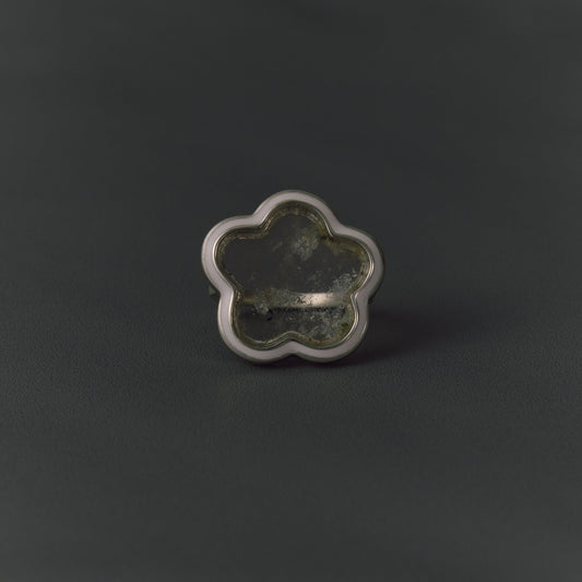 2927 Rutilated Quartz | One of Kind Zenin White Ring