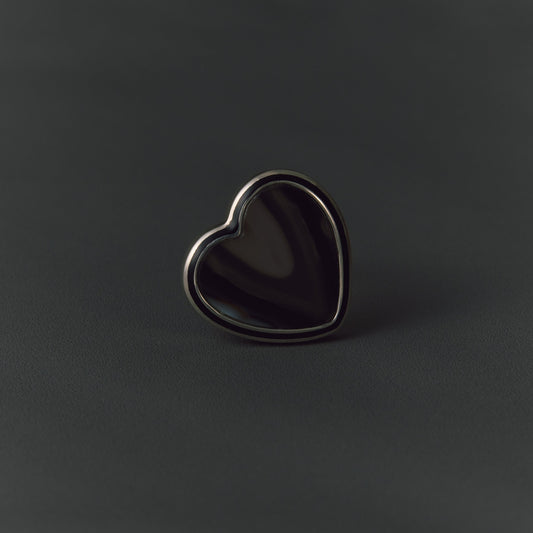 2940 Agate | One of Kind Zenin Black Ring