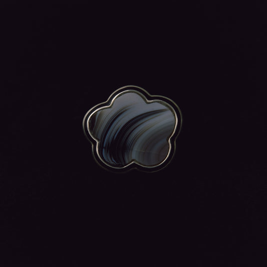 2941 Agate | One of Kind Zenin Black Ring