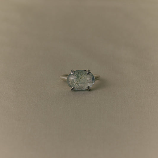 2950 Moss Aquamarine | One of Kind Cea Ring