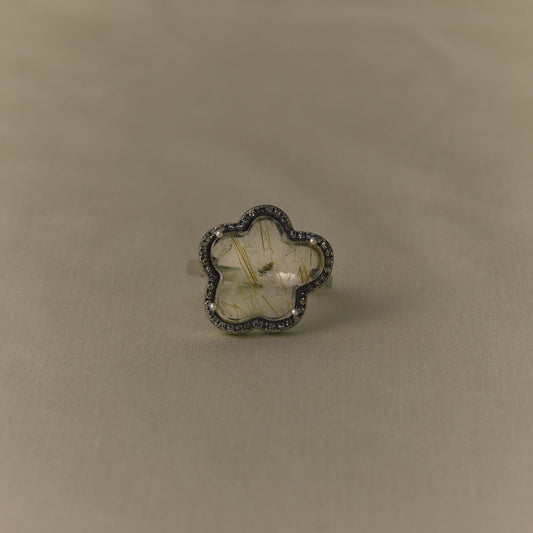 2963 Rutilated Quartz | One of Kind Reni Ring