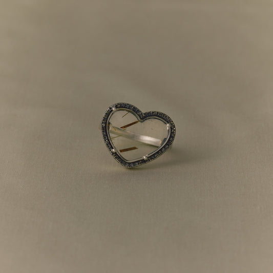 2964 Rutilated Quartz | One of Kind Reni Ring