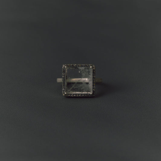 2968 Rock Crystal | One of Kind Reni Ring