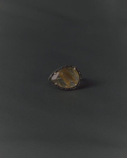 2974 Rutilated Quartz | One of Kind Reni Ring