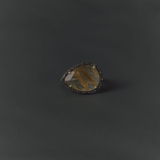 2974 Rutilated Quartz | One of Kind Reni Ring