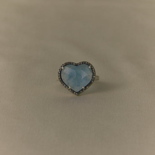 2981 Aquamarine | One of Kind Reni Ring