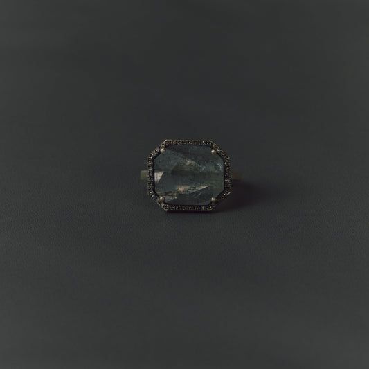 2988 Moss Aquamarine | One of Kind Reni Ring