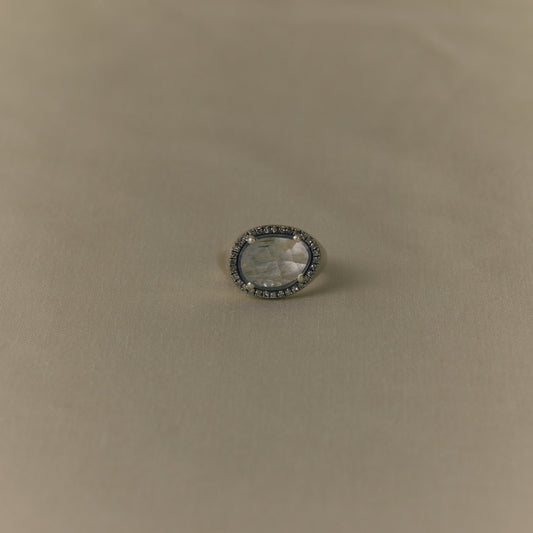 3070 Moss Aquamarine | Canan Pinky Ring