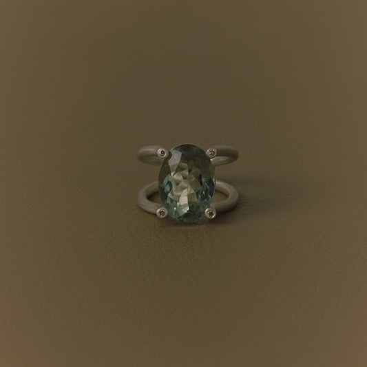3049 Green Amethyst|One of Kind Nini Ring