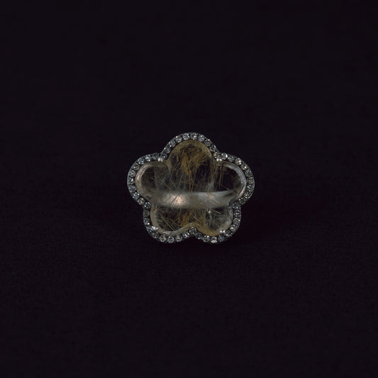 3117 Rutilated Quartz | One of a Kind Canan Ring