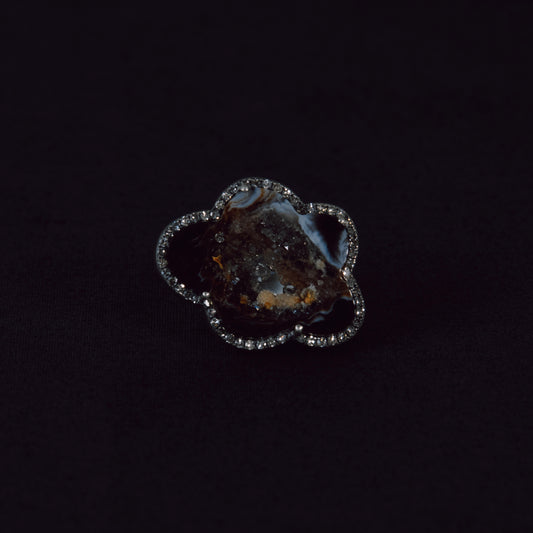 3135 Crystallized Agate | One of a Kind Canan Ring