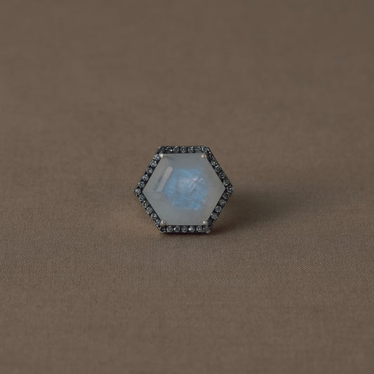 3150 Moon Stone | One of a Kind Canan Ring