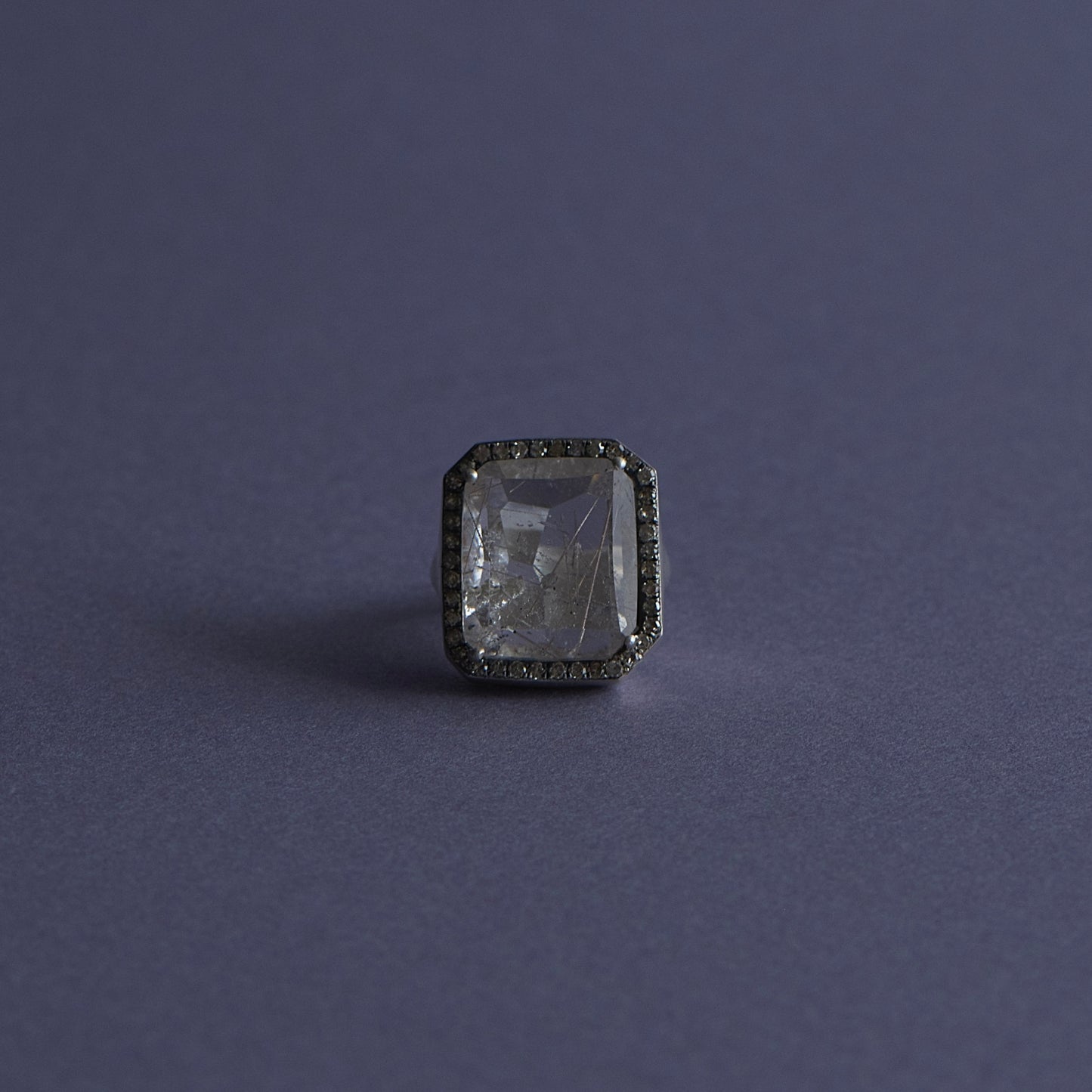 322 Silver Rutilated Quartz | One of a Kind Canan Ring