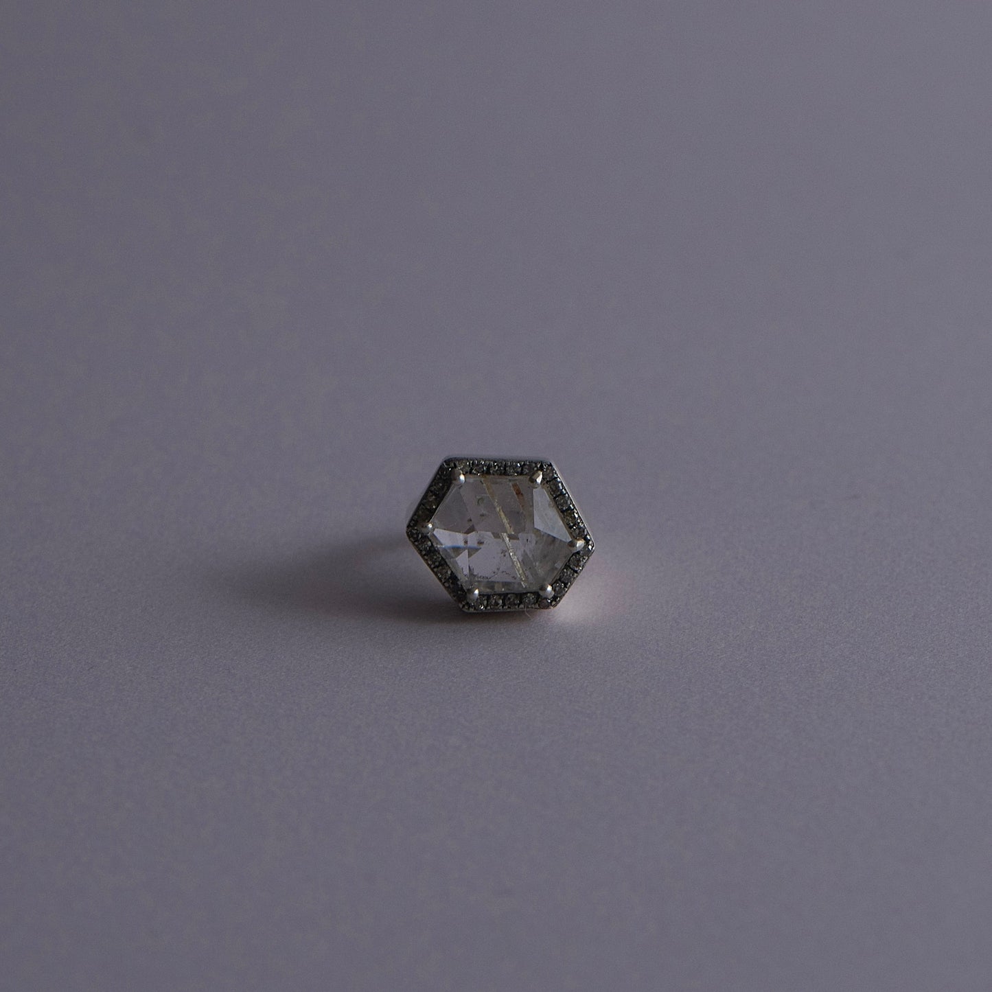 363 Gold Rutilated Quartz | One of a Kind Canan Pinky Ring