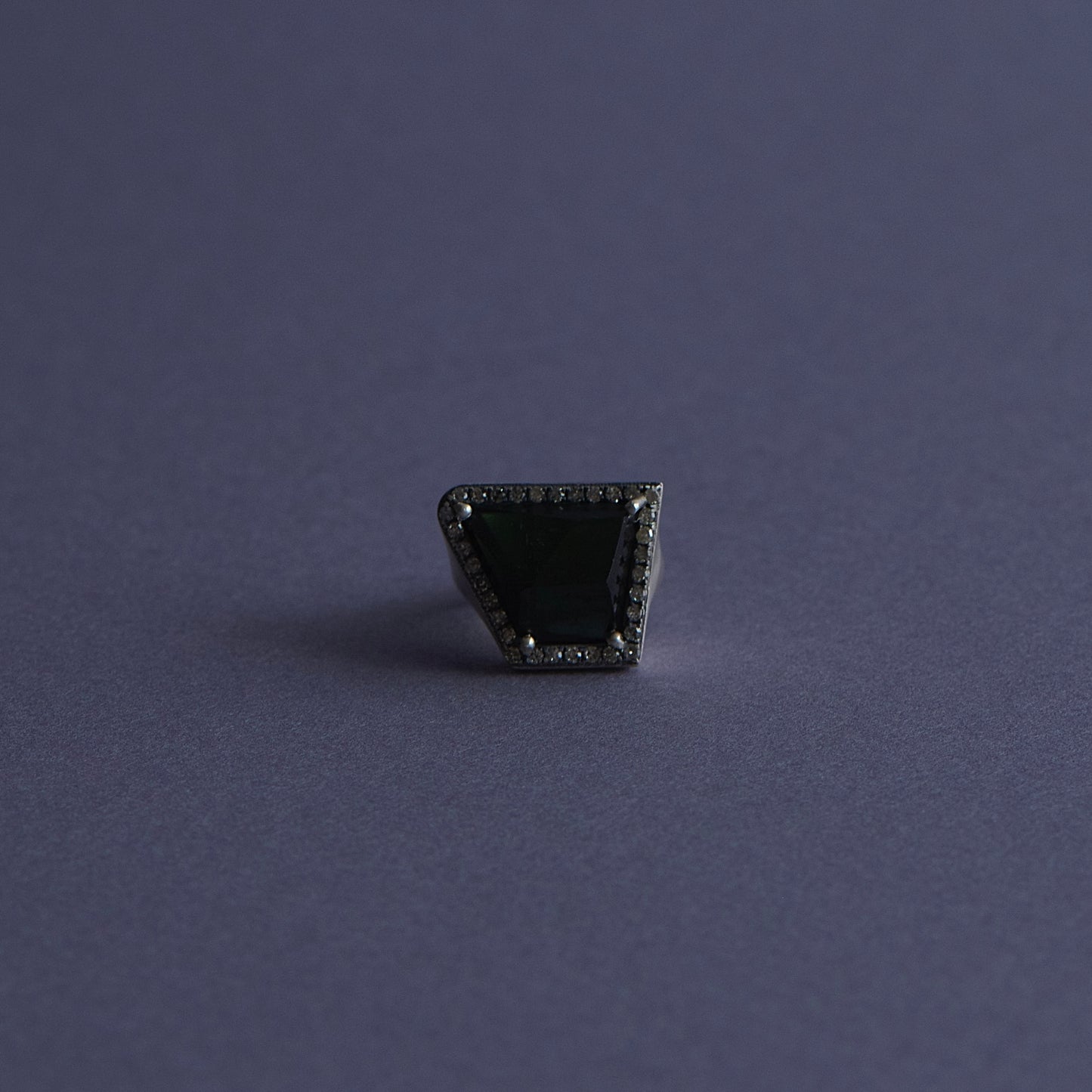 372 Indigo Tourmaline | One of a Kind Canan Pinky Ring