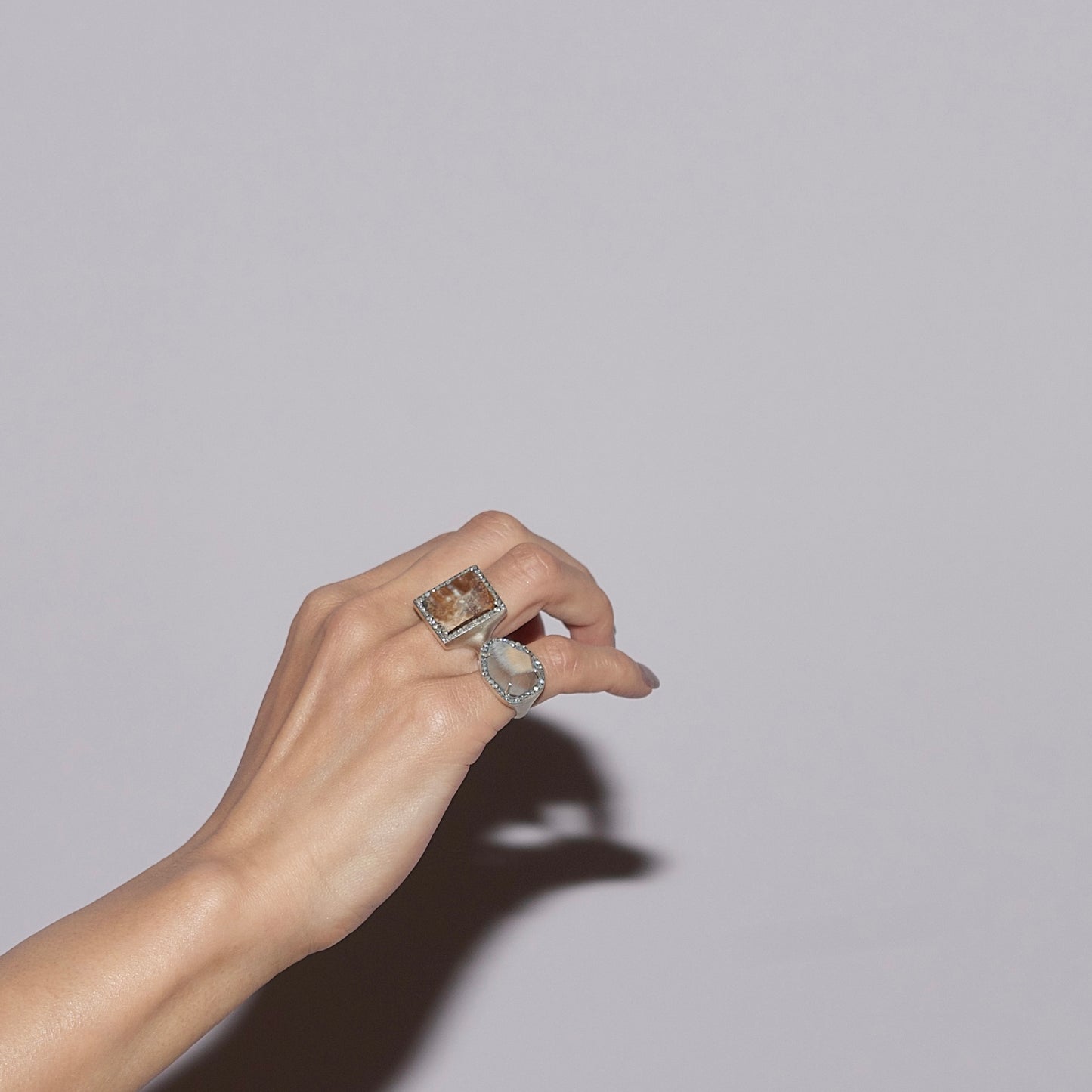 383 Moonstone | One of a Kind Canan Pinky Ring