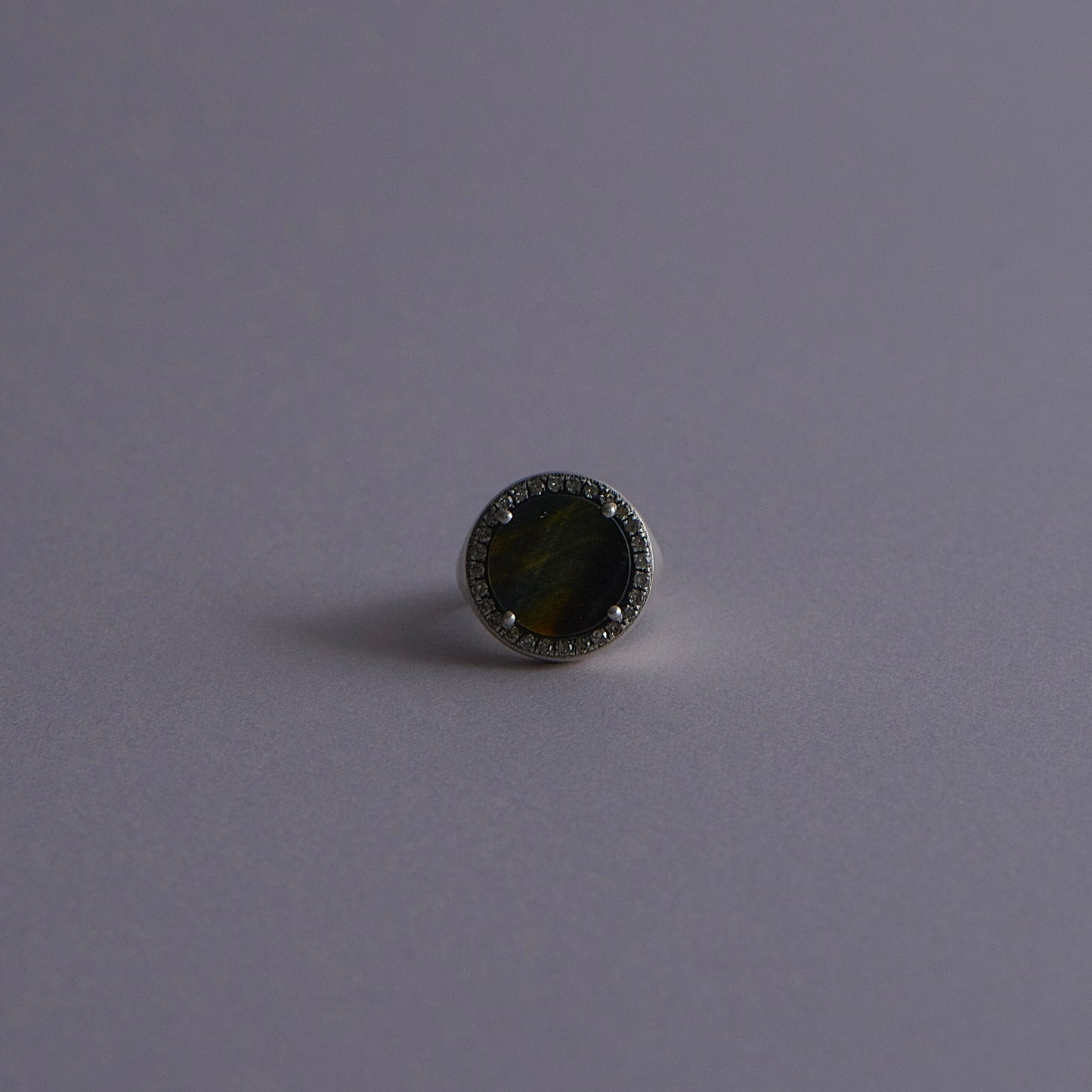 389 Hawks Eye | One of a Kind Canan Pinky Ring
