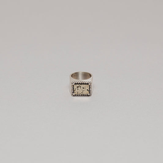 892 Pyrite | One of a Kind Minya Pinky Ring