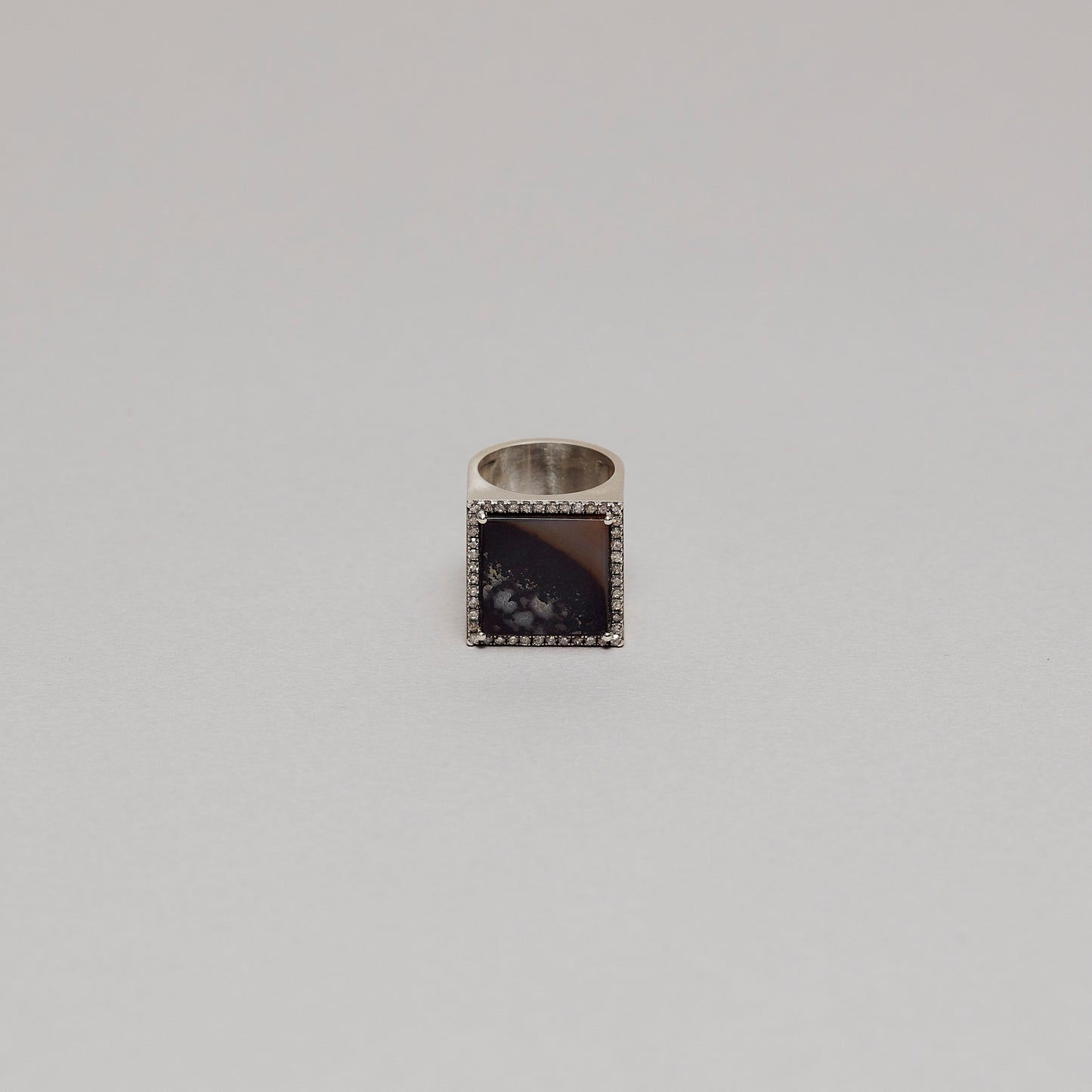 893 Picture Agate | One of a Kind Minya Pinky Ring