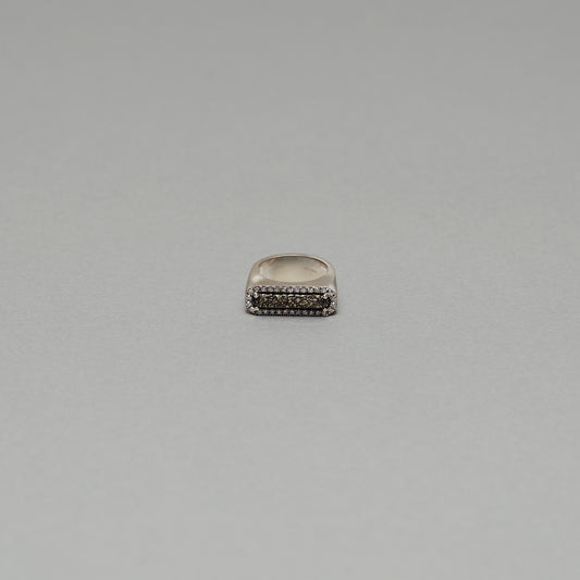 896 Pyrite Agate | One of a Kind Minya Pinky Ring