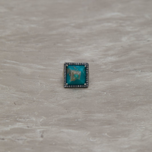 941 Turquoise | One of a Kind Canan Pinky Ring
