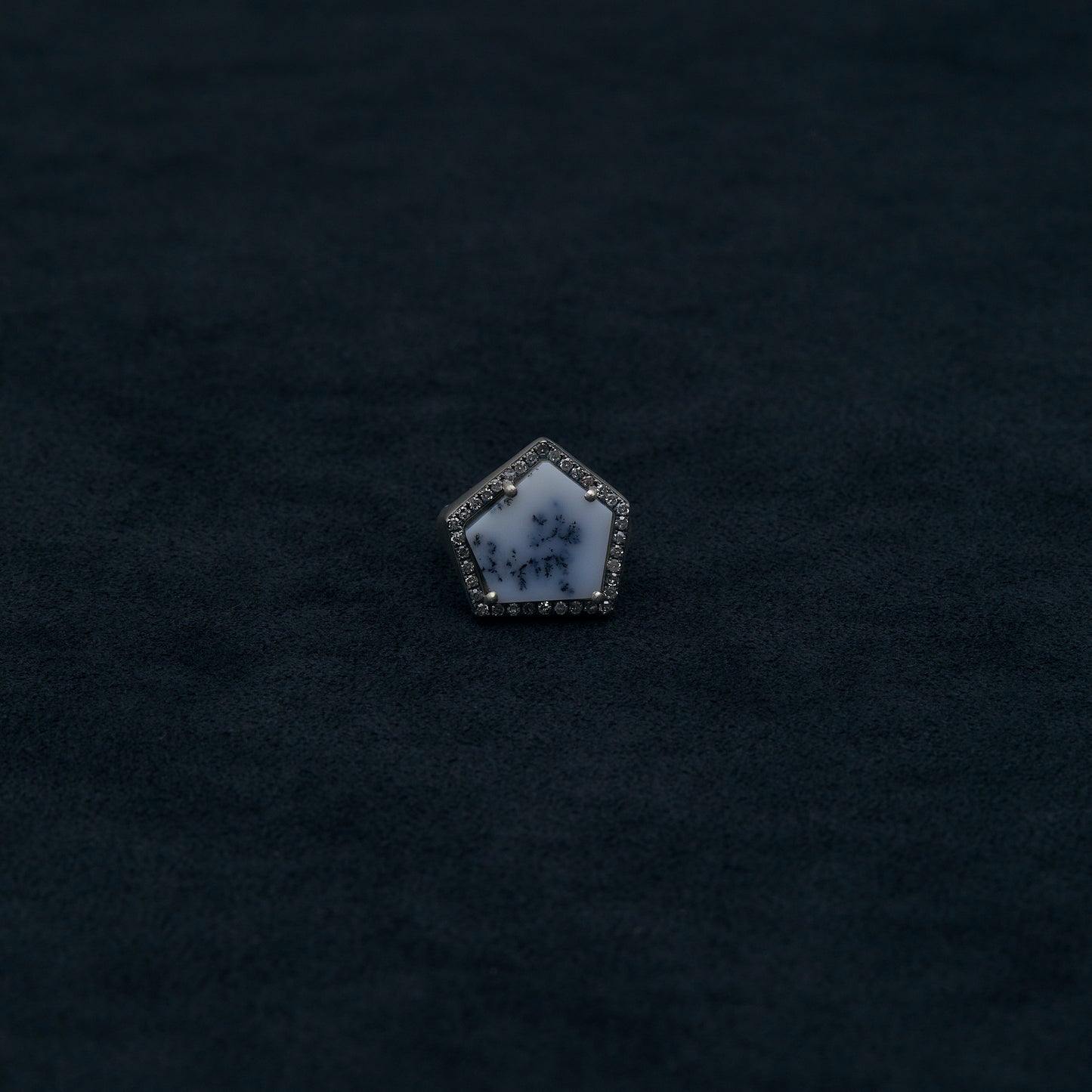 944 Dendrite Agate | One of a Kind Canan Pinky Ring