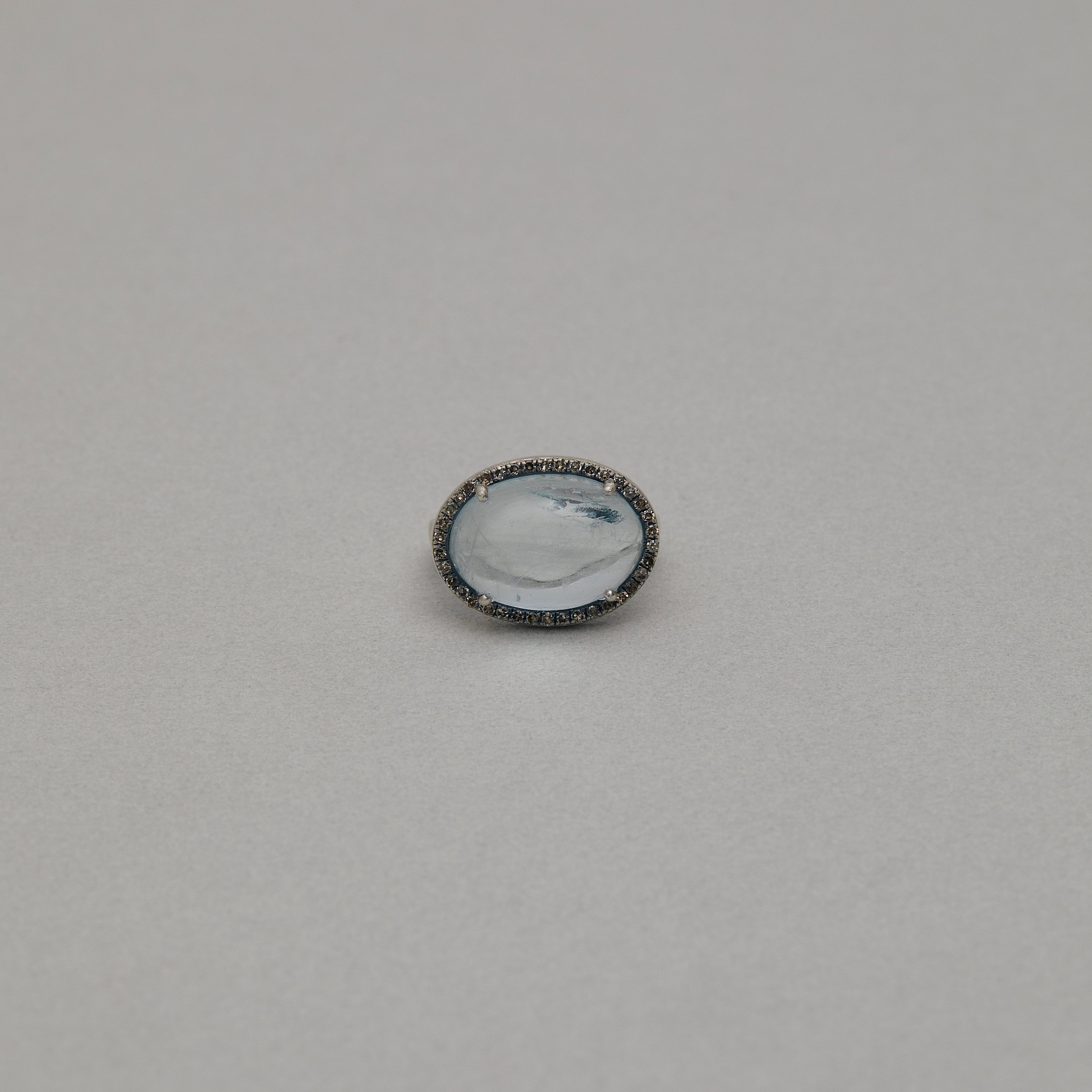 954 Aquamarine | One of a Kind Reni Ring