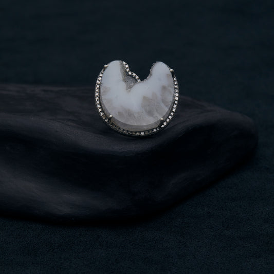 957 Crystalized Agate | One of a Kind Reni Ring