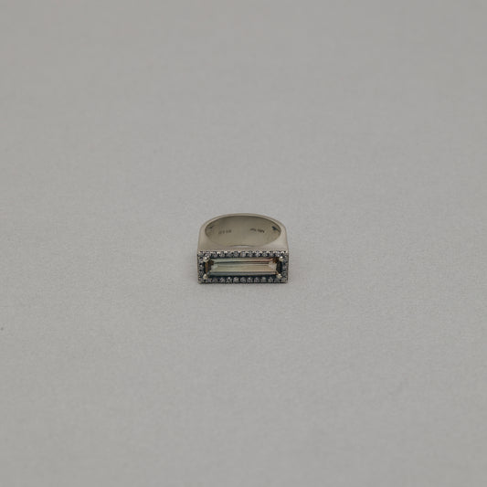 979 Bi-color Tourmaline | One of a Kind Minya Pinky Ring