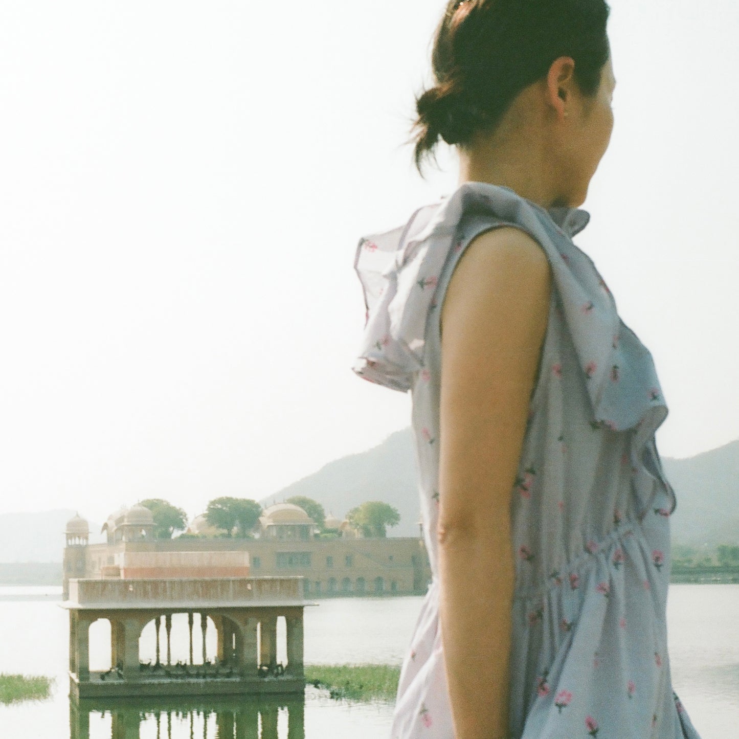【sumiere】Fennel dress | Glace flower | Lavender