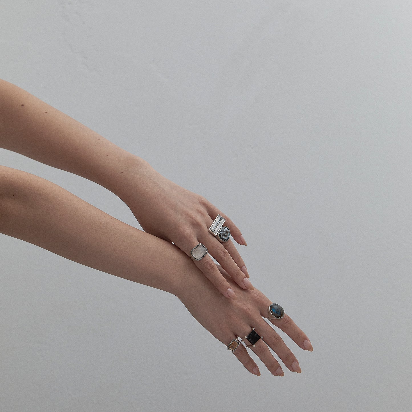 1001 Agate | One of a Kind Nelum Ring