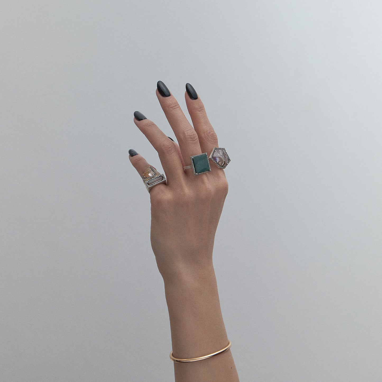 953 Amethyst Elestial | One of a Kind Reni Ring