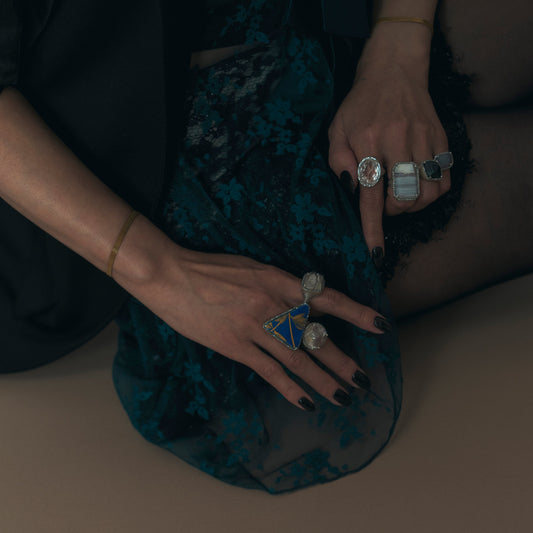 2105 Indigo Tourmaline | One of a Kind Canan Ring