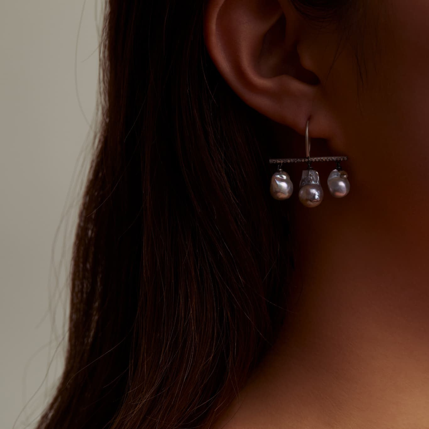 55 Akoya Pearl | Hannah Earring