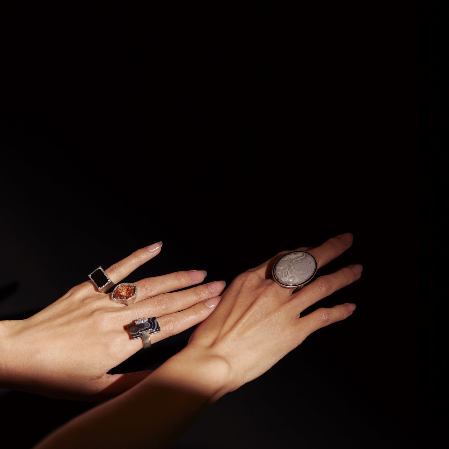 34 Onyx | One of a Kind Minya Pinky Ring
