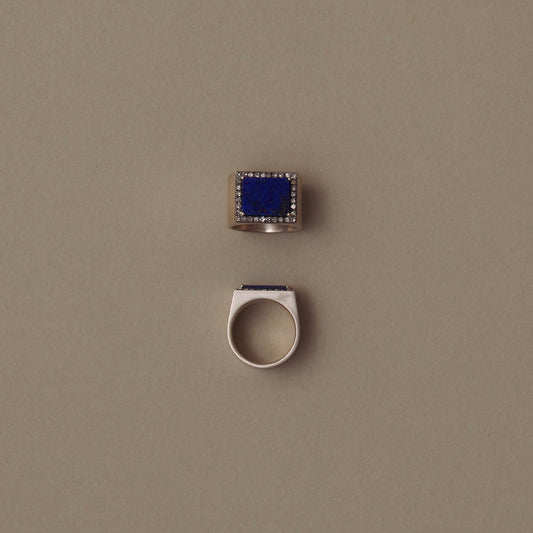 38 Lapis lazuli | Minya Pinky Ring