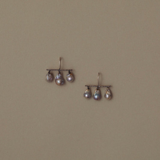 55 Akoya Pearl | Hannah Earring