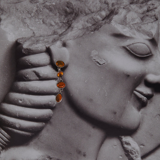 68 Fire Opal | Eanna Earring