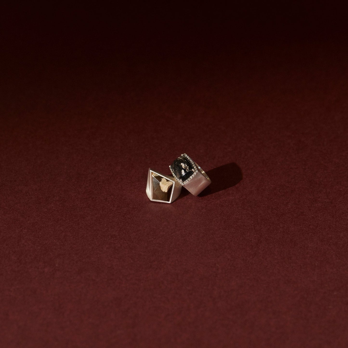89 Seraphinite | Minya Pinky Ring