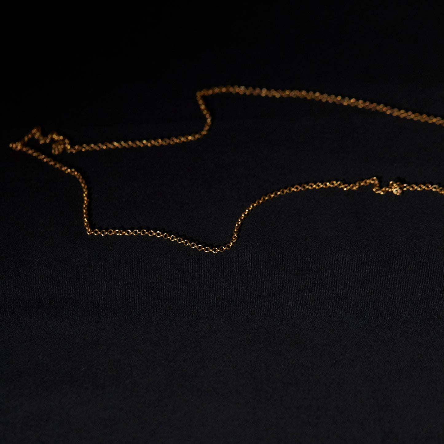 130 Belcher Cable Chain Long Necklace