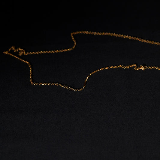130 Belcher Cable Chain Long Necklace