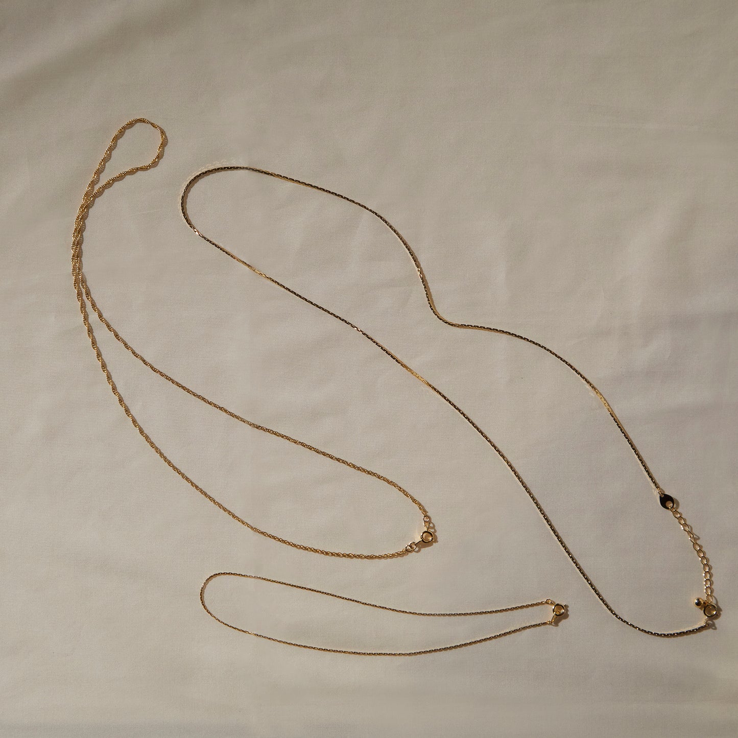 131 Vintage Venetian Chain Long Necklace