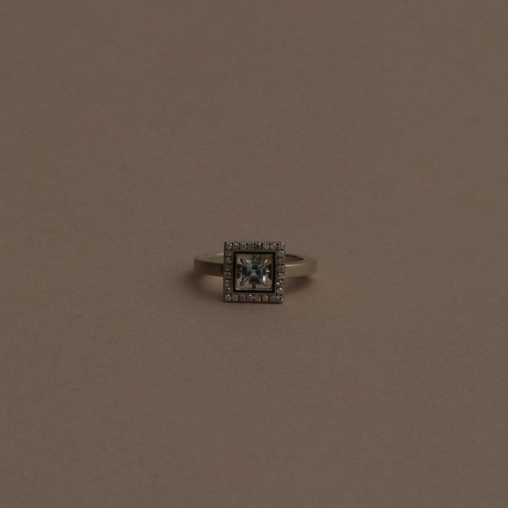 62 Aquamarine | Milda Ring