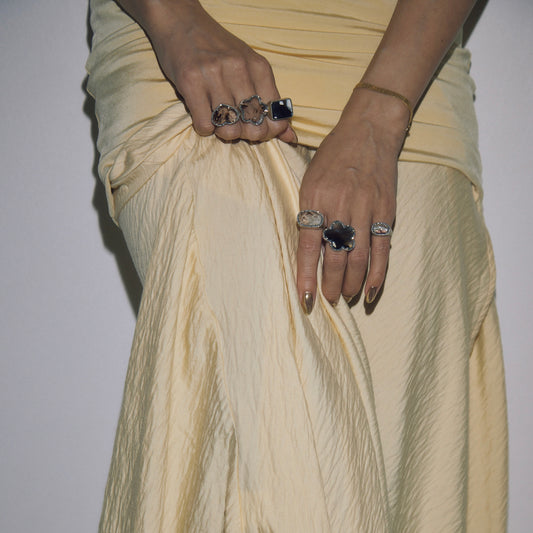 2853 Rutilated Quartz | One of Kind Canan Ring