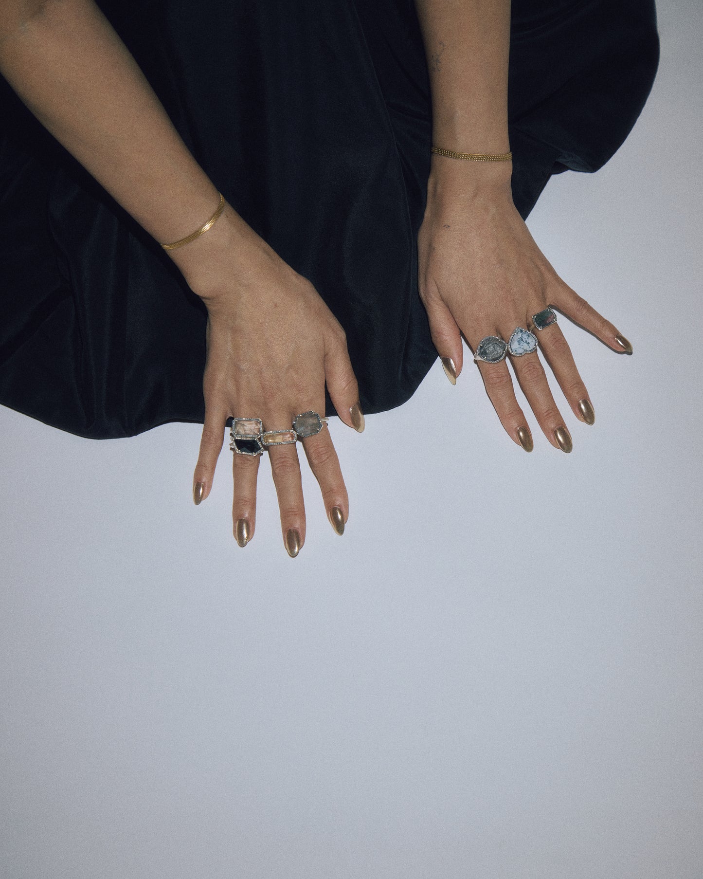 2988 Moss Aquamarine | One of Kind Reni Ring