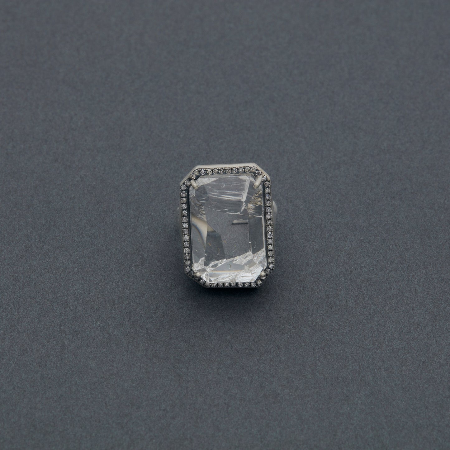 1004 Rock Crystal | One of a Kind Canan Ring